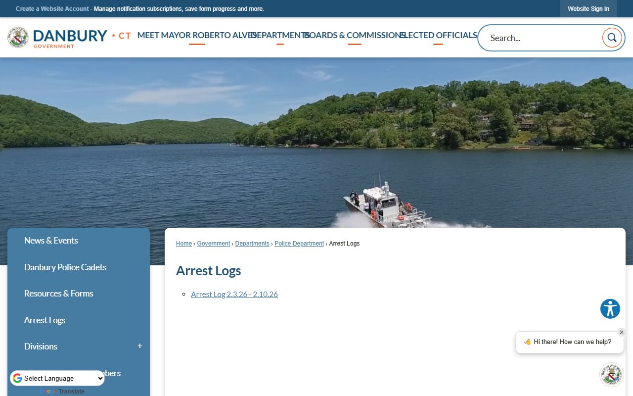 Danbury DUI records source image